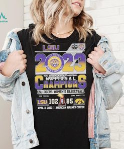 Lsu tigers ncaa division I women’s basketball national champions 2023 shirt