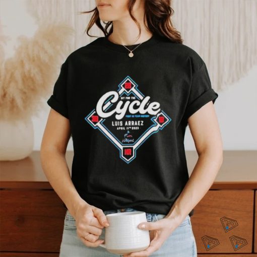 Luis Arraez Miami Marlins Hit For The Cycle Shirt