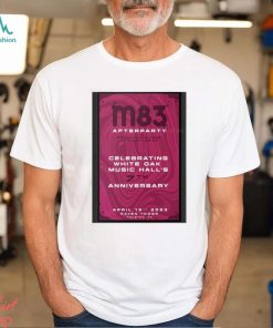 M83 afterparty 7th anniversary april 15th 2023 Houston TX poster t shirt