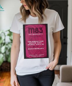 M83 afterparty 7th anniversary april 15th 2023 Houston TX poster t shirt