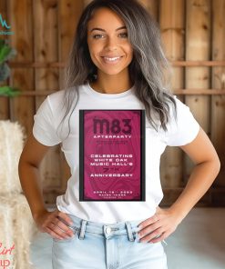 M83 afterparty 7th anniversary april 15th 2023 Houston TX poster t shirt