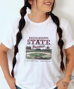 MISSISSIPPI STATE UNIVERSITY BASEBALL STADIUM DUDY NOBLE FIELD SHIRT