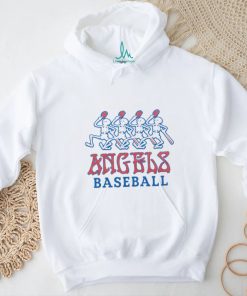 MLB X Grateful Dead X Angels retro logo shirt