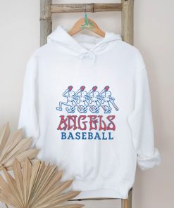 MLB X Grateful Dead X Angels retro logo shirt