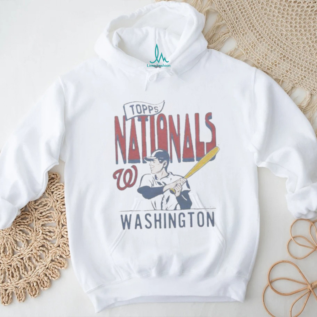 MLB x Topps Washington Nationals shirt, hoodie, sweater, long