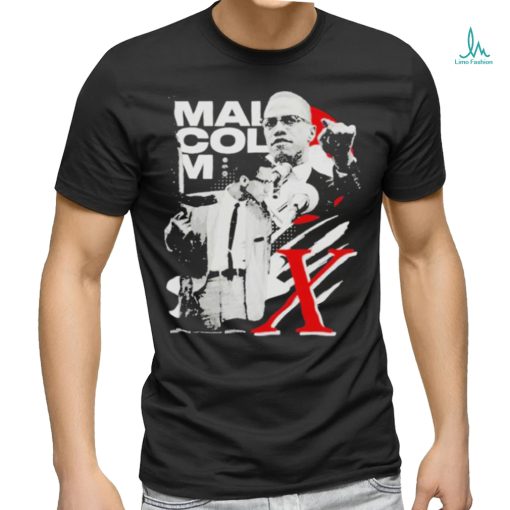 Malcolm X By Any Means seen shirt