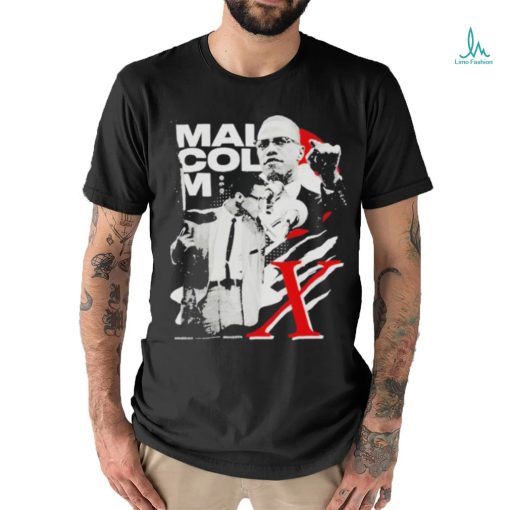 Malcolm X By Any Means seen shirt