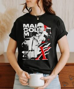 Malcolm X By Any Means seen shirt