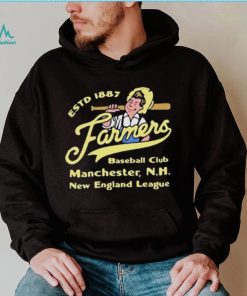 Manchester Farmers New Hampshire Vintage Defunct Baseball Teams Shirt