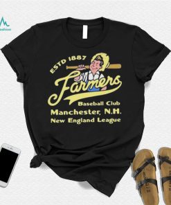 Manchester Farmers New Hampshire Vintage Defunct Baseball Teams Shirt