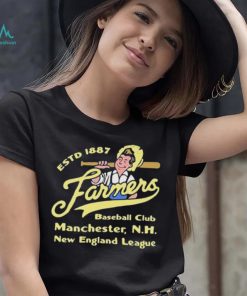 Manchester Farmers New Hampshire Vintage Defunct Baseball Teams Shirt