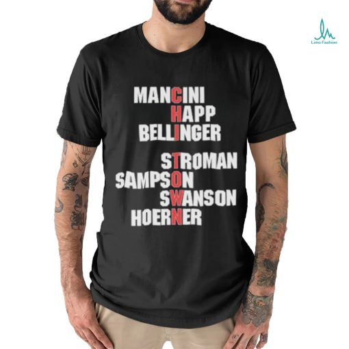 Mancini Happ Bellinger Stroman Sampson Swanson Hoerer Shirt