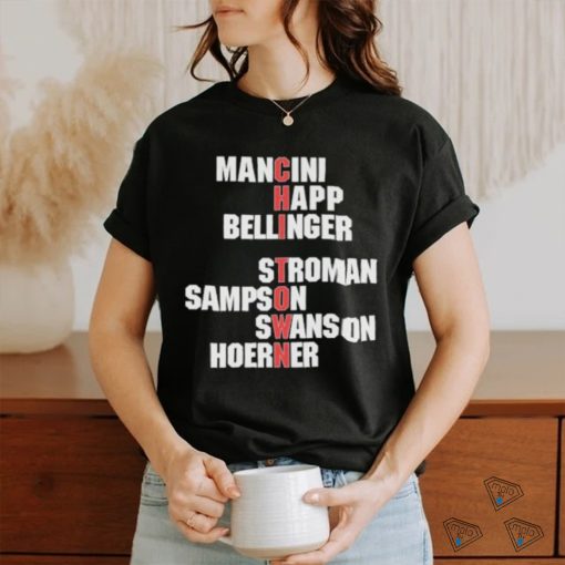 Mancini Happ Bellinger Stroman Sampson Swanson Hoerer Shirt