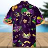 2023 Mardi Gras Mask Hawaiian Shirt