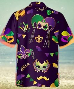 Mardi Gras Mask Hawaiian Shirt Funny Fat Tuesday