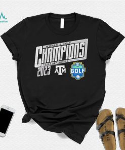 Maroon Texas a&m aggies 2023 sec women’s golf champions shirt