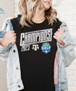 Maroon Texas a&m aggies 2023 sec women’s golf champions shirt