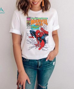 Spiderman long best sale sleeve shirt womens