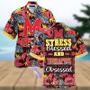 Keystone Light Beer Palm Leaves Pattern Hawaiian Shirt