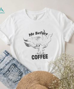 Me Before Coffee Glitter Trolls Licence Graphic Shirt