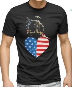 Memorial Day Us Flag Heart shirt