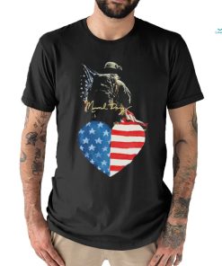 Memorial Day Us Flag Heart shirt