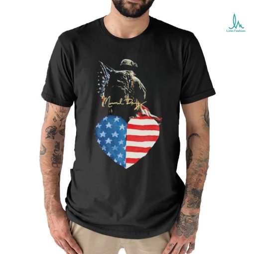 Memorial Day Us Flag Heart shirt