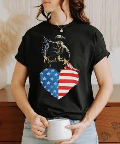 Memorial Day Us Flag Heart shirt