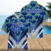 Keystone Light Beer Flowers Pattern Hawaiian Shirt