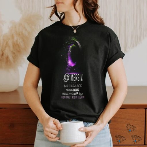 Mersiv In The Round April 7 2023 Mission Ballroom Poster Shirt
