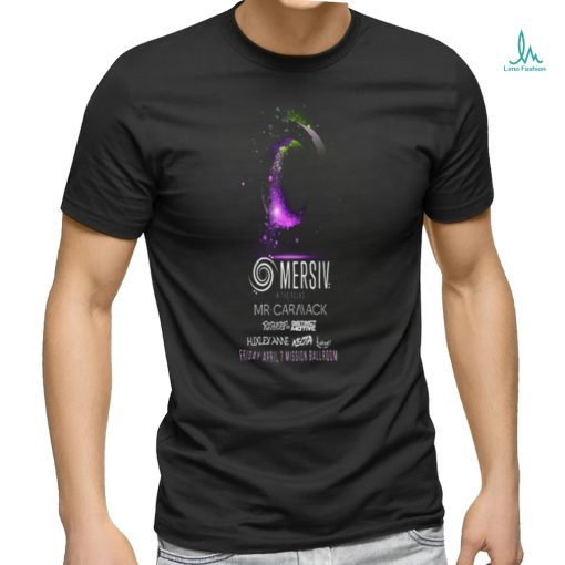Mersiv In The Round April 7 2023 Mission Ballroom Poster Shirt