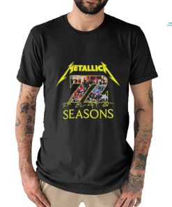 Metallica Season 72 Signatures Shirt