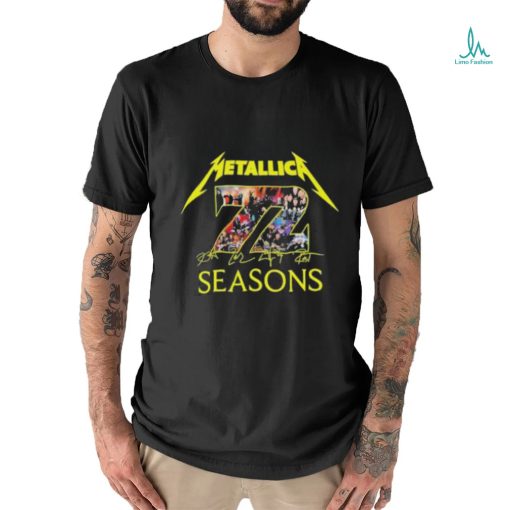 Metallica Season 72 Signatures Shirt