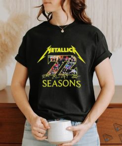 Metallica Season 72 Signatures Shirt