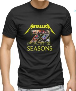 Metallica Season 72 Signatures Shirt