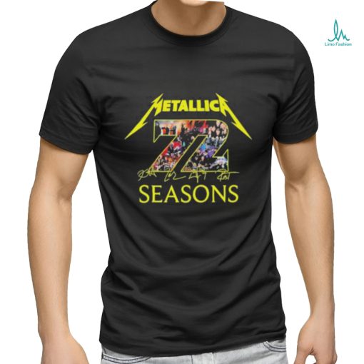 Metallica Season 72 Signatures Shirt