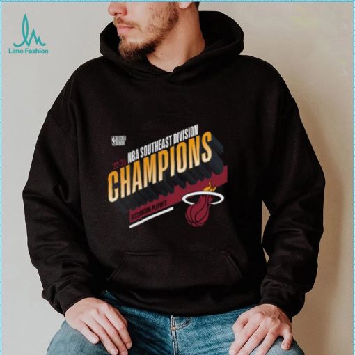 Miami Heat 2023 Southeast Division Champions Locker Room T Shirt