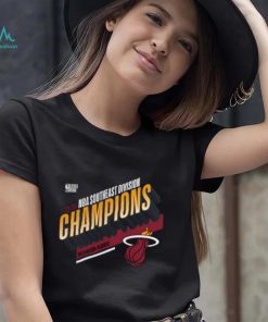 Miami Heat 2023 Southeast Division Champions Locker Room T Shirt