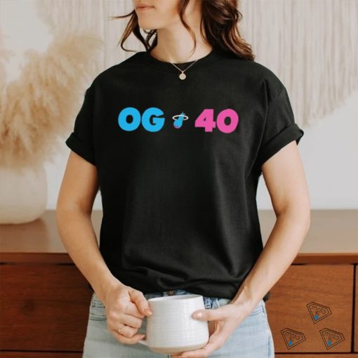 Miami Heat Og 40 Shirt