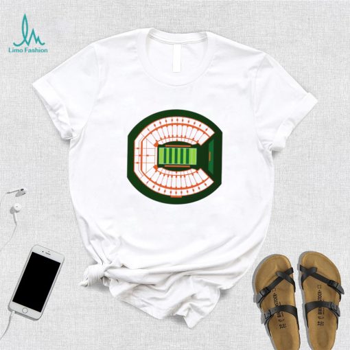 Miami Hurricanes OB Layout Stadium shirt