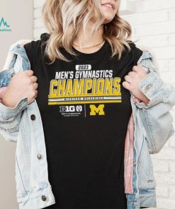 Michigan Wolverines 2023 Big Ten Men’s Gymnastics Tournament Champions T shirt