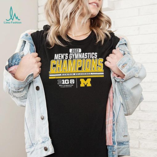 Michigan Wolverines 2023 Big Ten Men’s Gymnastics Tournament Champions T shirt