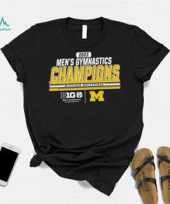 Michigan Wolverines 2023 Big Ten Men’s Gymnastics Tournament Champions T shirt