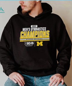 Michigan Wolverines 2023 Big Ten Men’s Gymnastics Tournament Champions T shirt