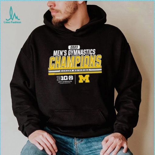 Michigan Wolverines 2023 Big Ten Men’s Gymnastics Tournament Champions T shirt