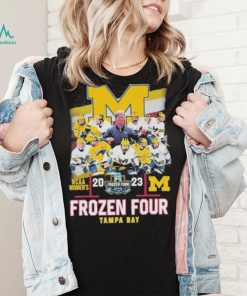 Michigan Wolverines 2023 NCAA Men’s Frozen Four Tampa Bay shirt