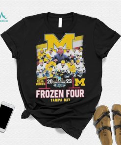 Michigan Wolverines 2023 NCAA Men’s Frozen Four Tampa Bay shirt