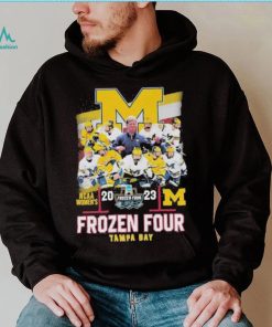 Michigan Wolverines 2023 NCAA Men’s Frozen Four Tampa Bay shirt