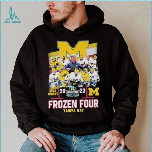 Michigan Wolverines 2023 NCAA Men’s Frozen Four Tampa Bay shirt