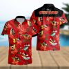 Mickey Mouse And Friends Disney Cartoon Graphics Full Printing Combo Aloha Hawaiian Shirt And Beach Shorts